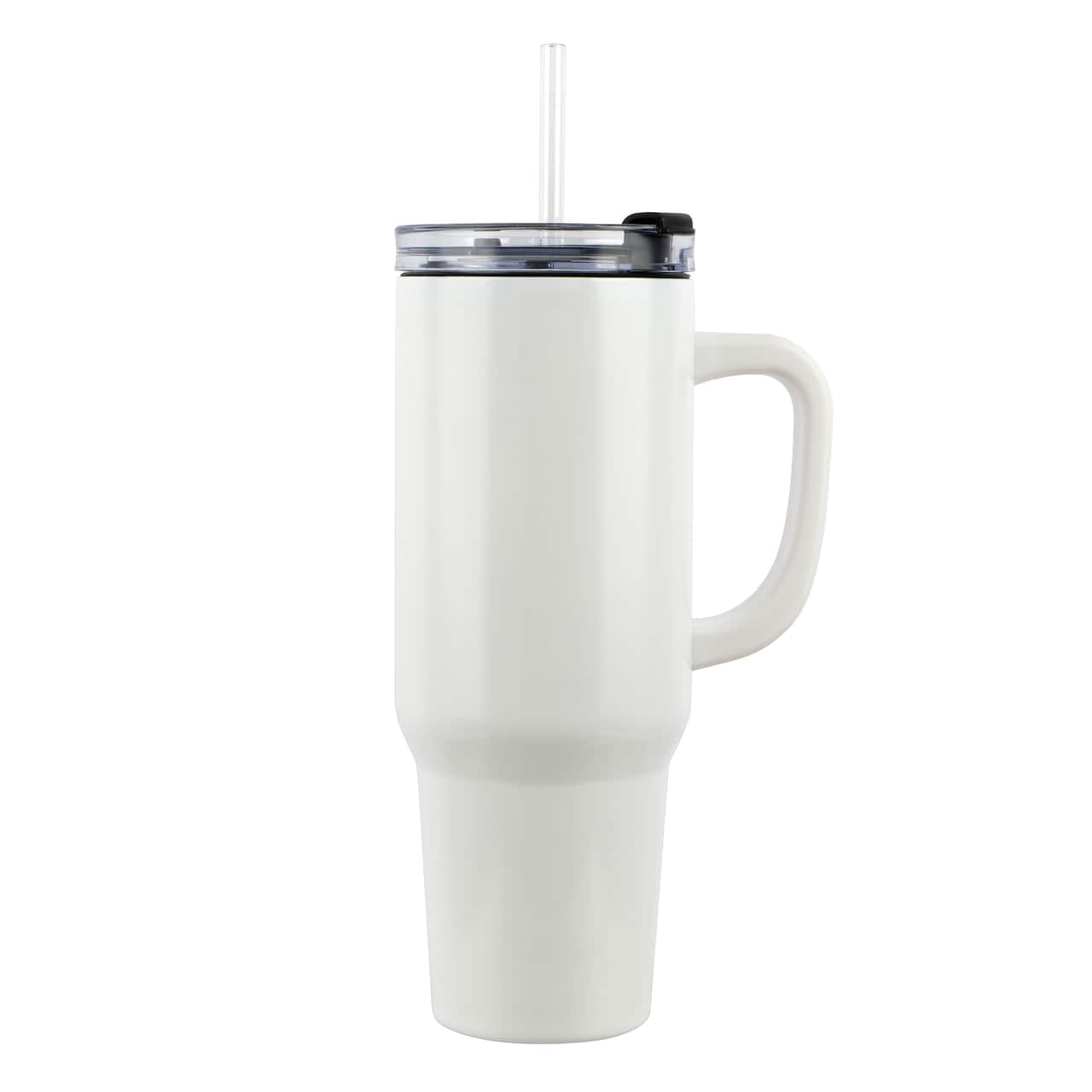 12 Pack: 40oz. Stainless Steel Sublimation Tumbler with Handle by Make Market®